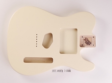 LUTHIER SPECIAL - Lightweight Paulownia/Spruce TE Body - Vintage Cream
